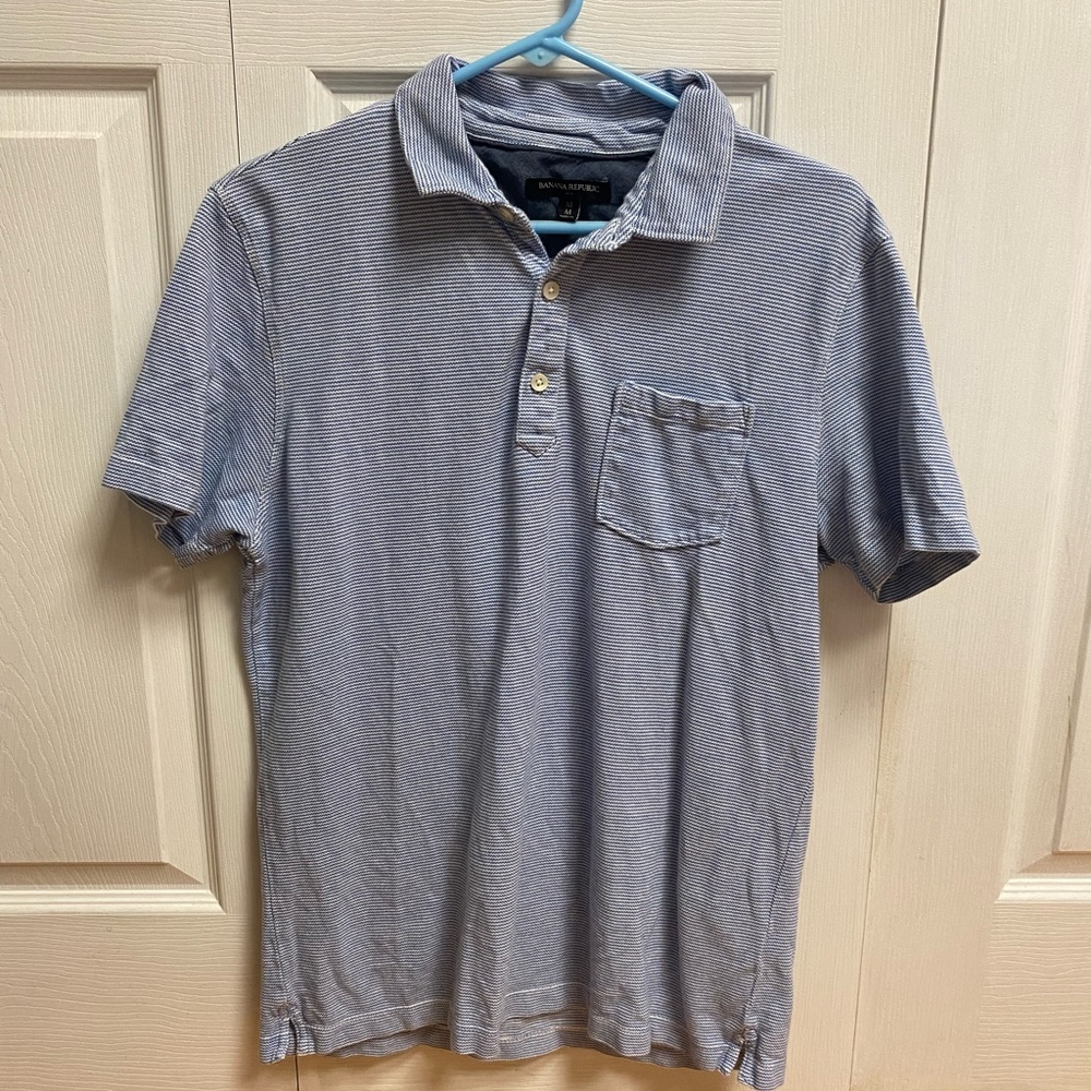 Banana Republic Men's Casual Dress Shirt, size Medium